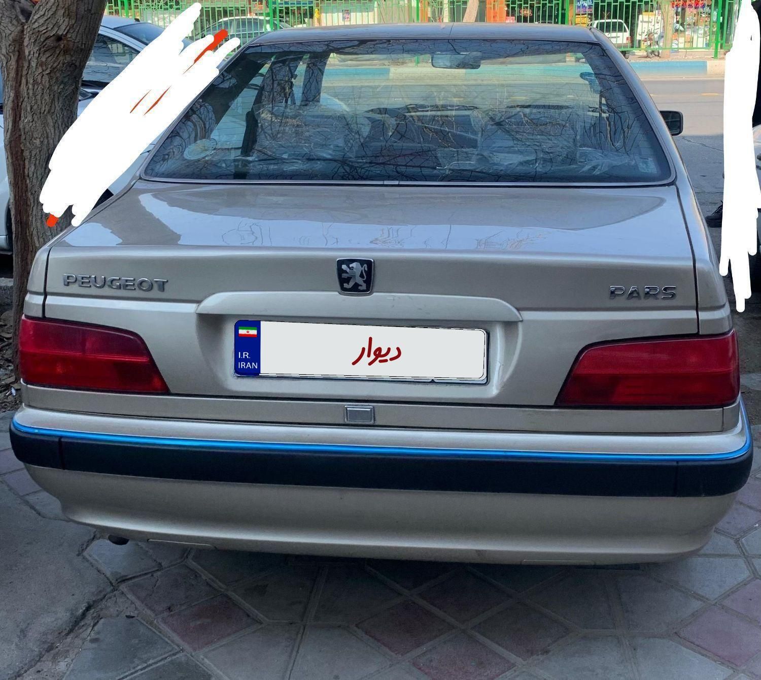 پژو پارس XU7ساده - 1384