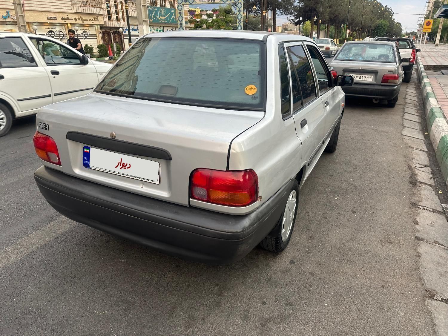پراید صبا بنزینی - 1386