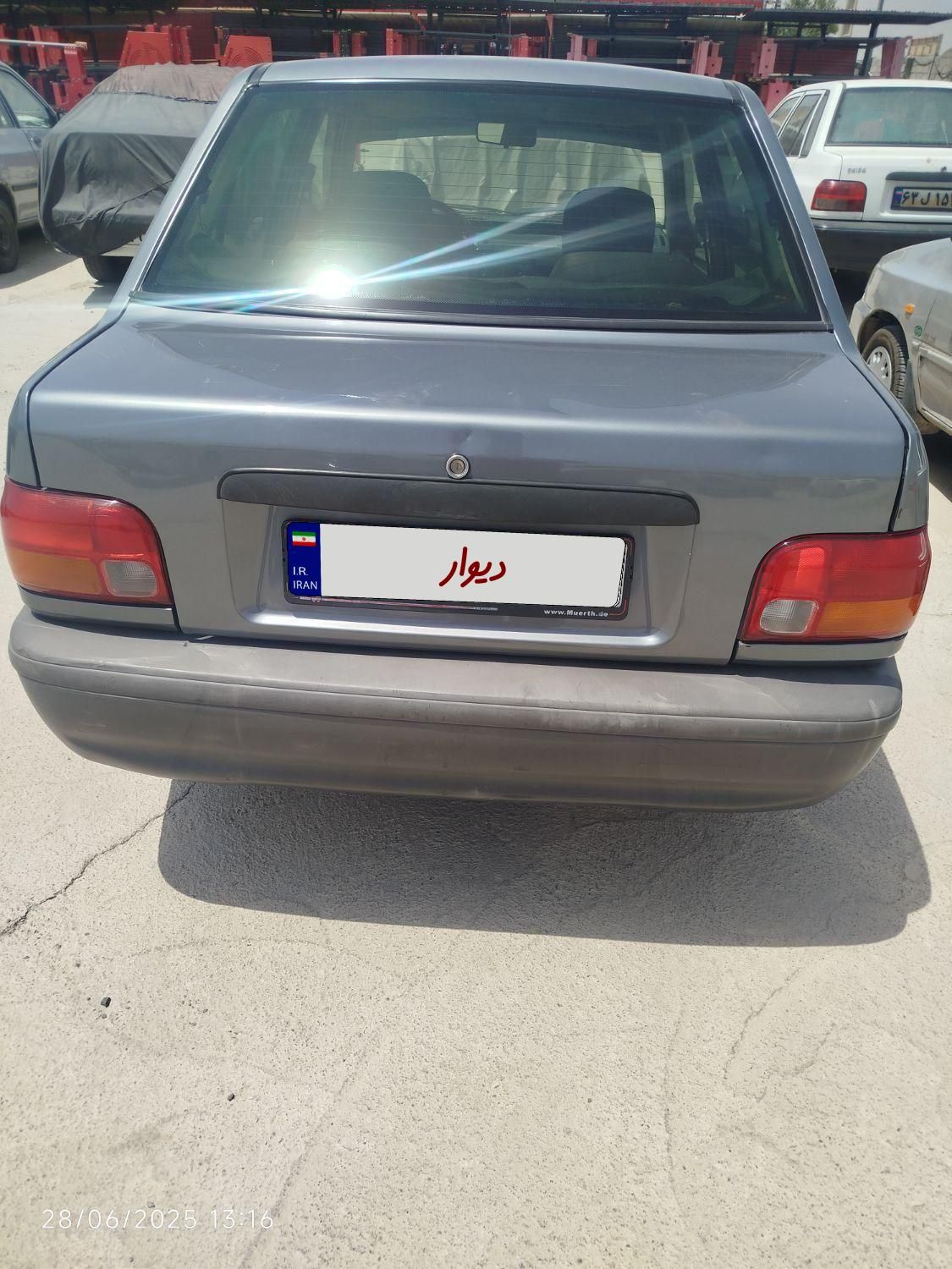 پراید صبا بنزینی - 1387