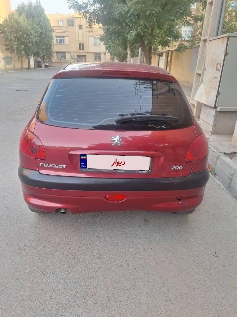 پژو 206 تیپ 2 - 1382