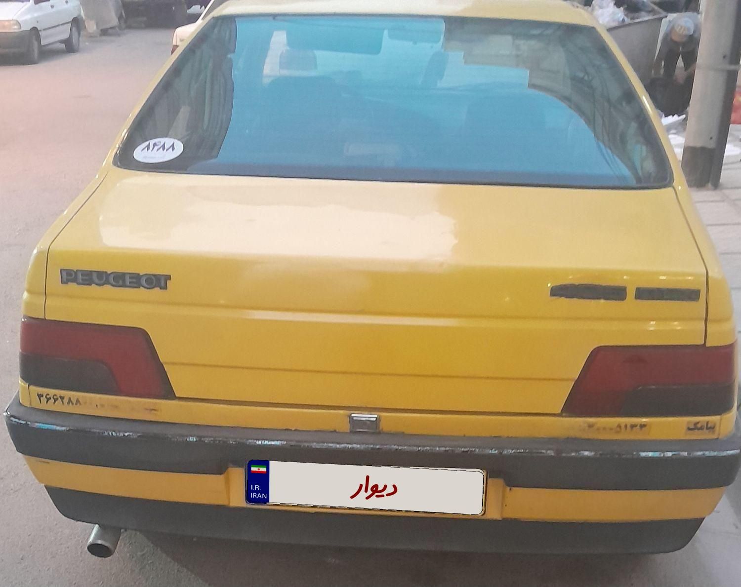 پژو 405 GLX - دوگانه سوز - 1387