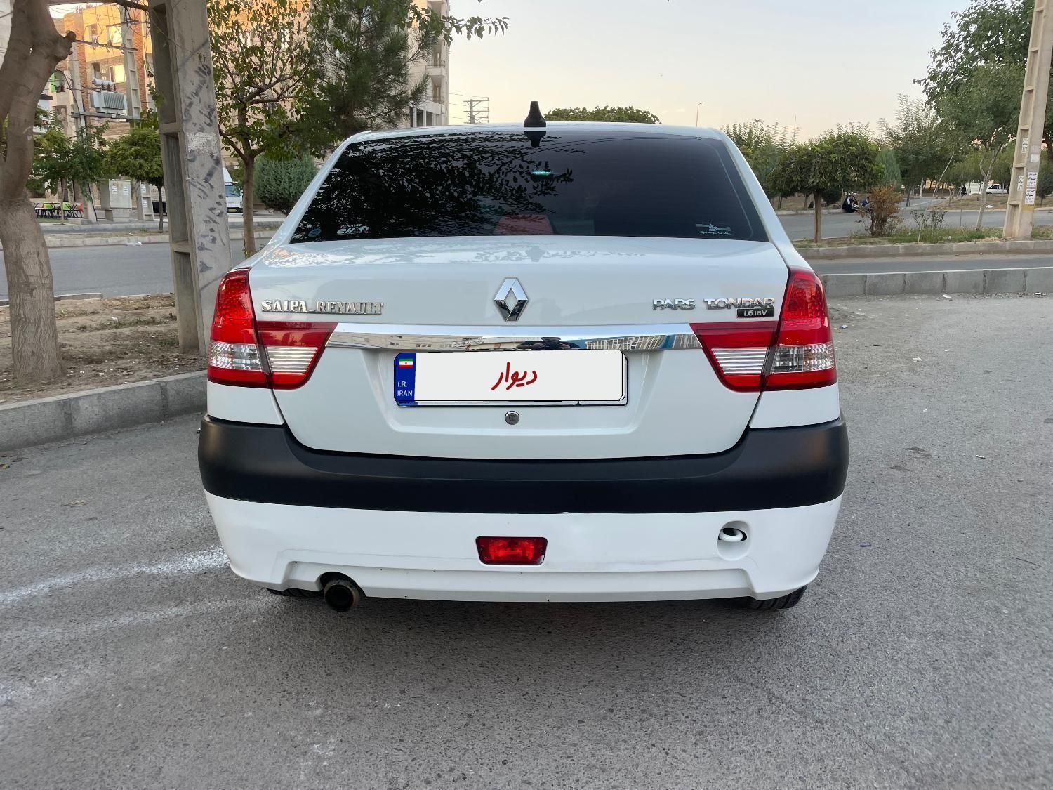 رنو پارس تندر گیربکس JHQ + مولتی مدیا - 1397