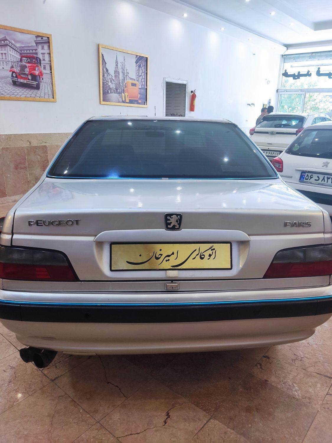 پژو پارس دوگانه سوز - 1387