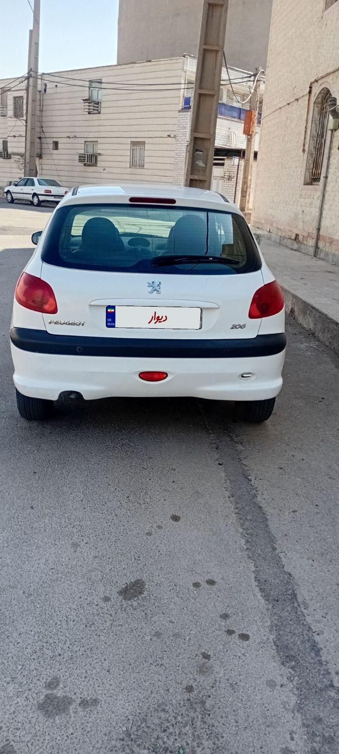 پژو 206 تیپ 2 - 1396