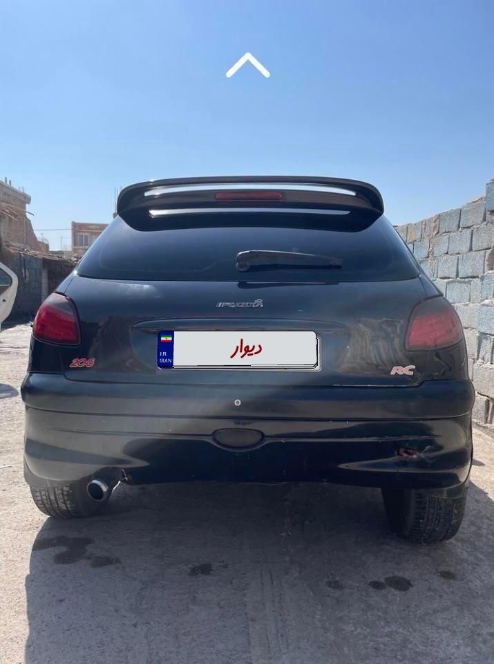 پژو 206 تیپ 3 - 1383