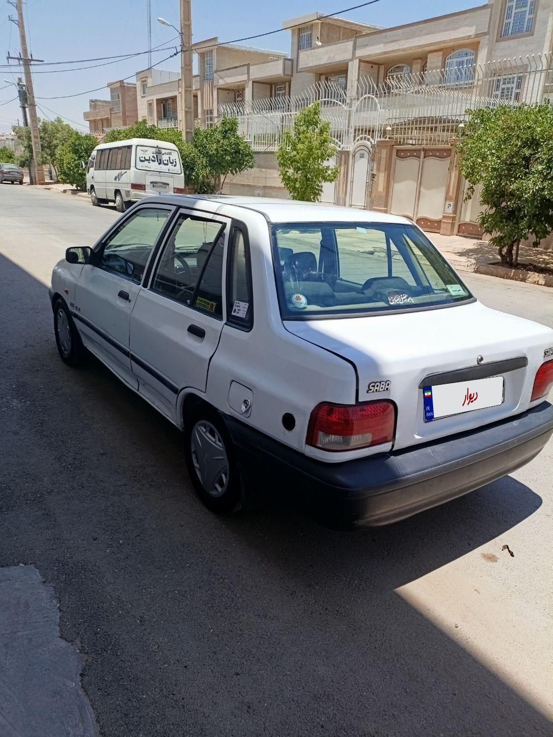 پراید صبا بنزینی - 1387