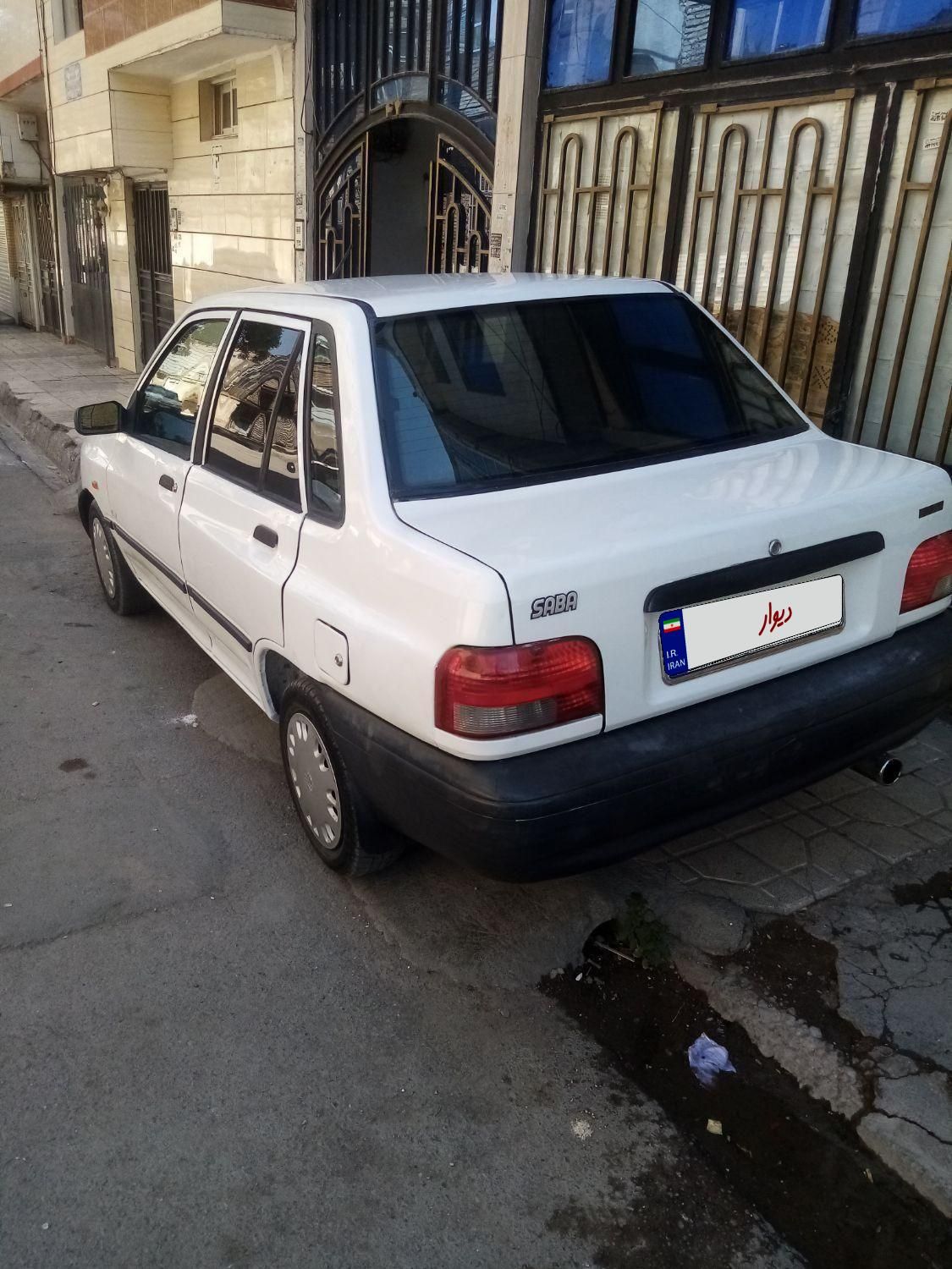 پراید صبا بنزینی - 1387