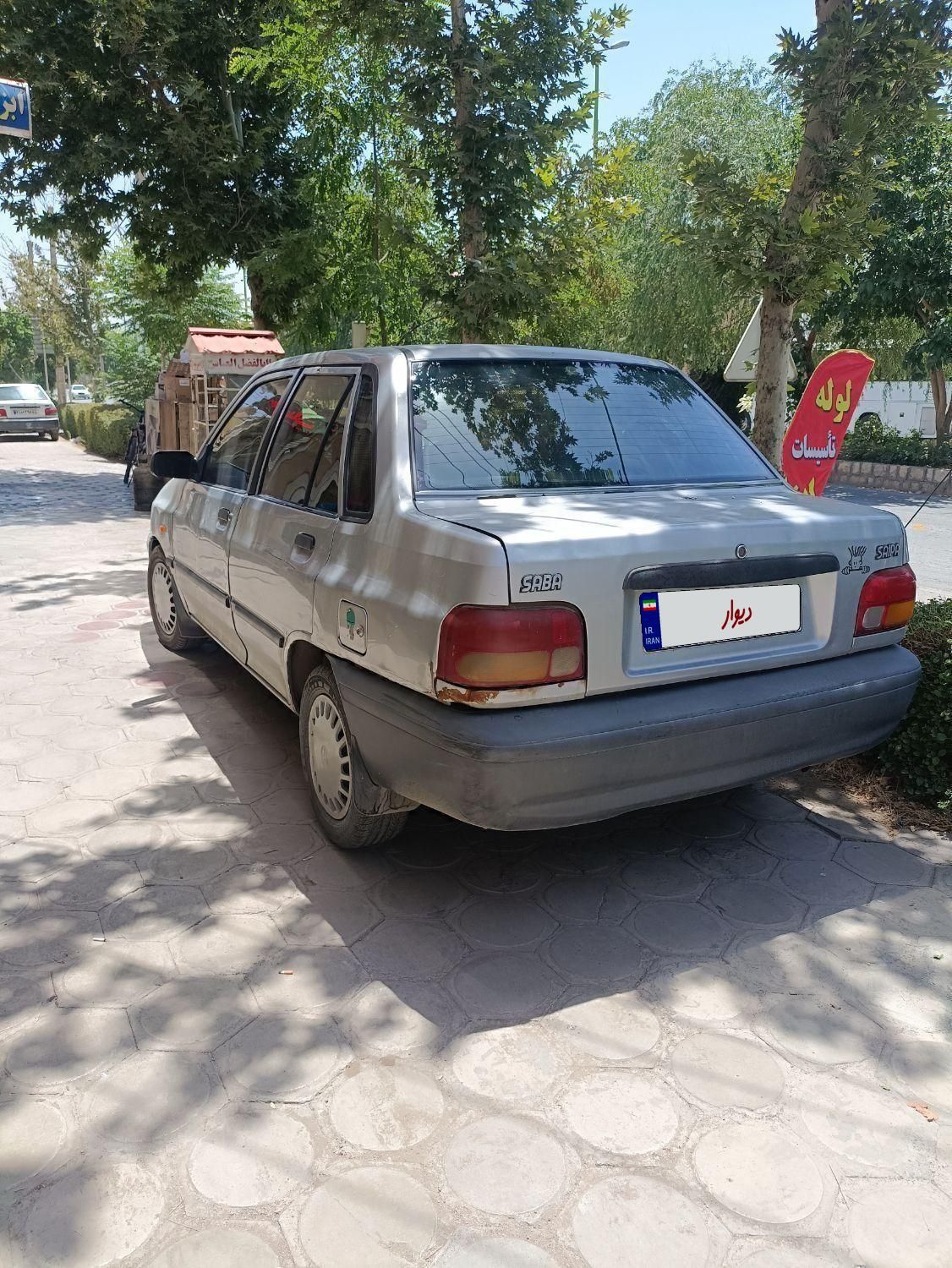 پراید صبا بنزینی - 1387