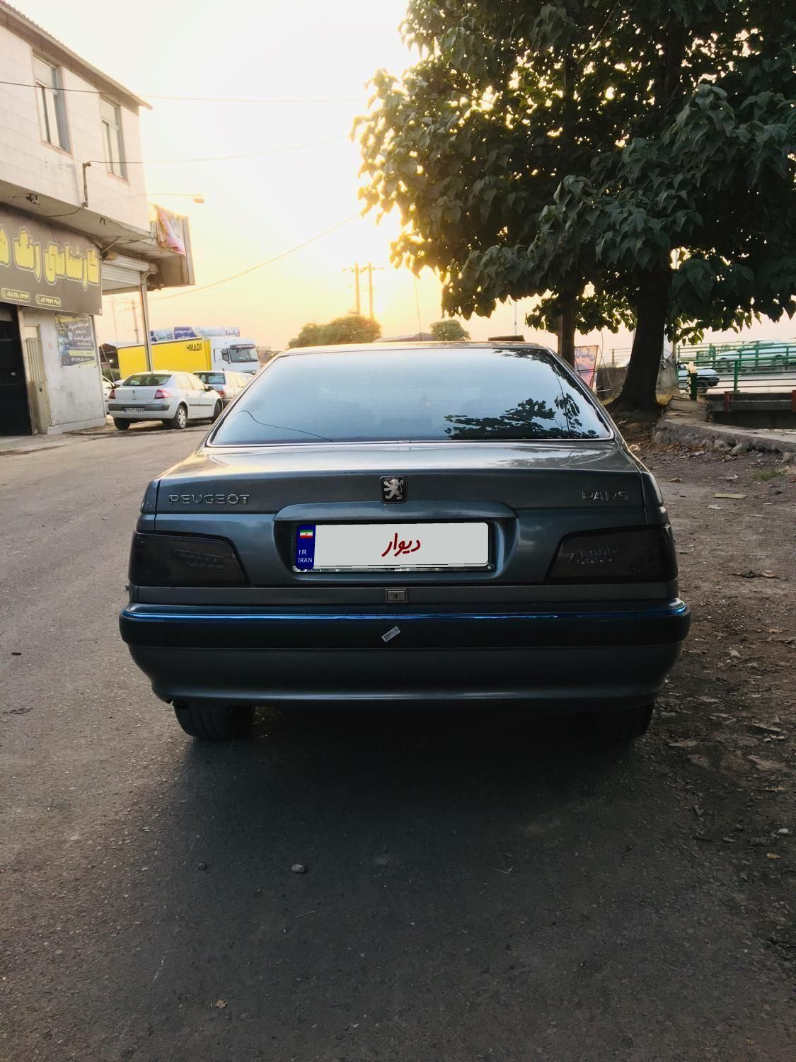 پژو پارس دوگانه سوز - 1386