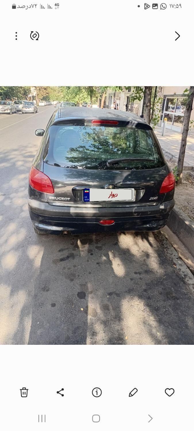 پژو 206 تیپ 2 - 1382