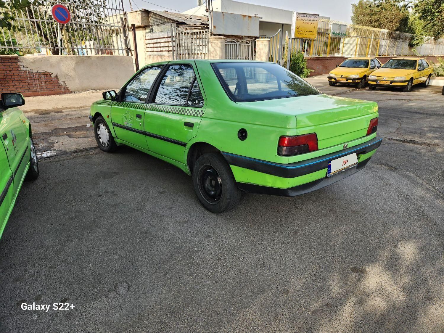 پژو 405 GLX - دوگانه سوز - 1387