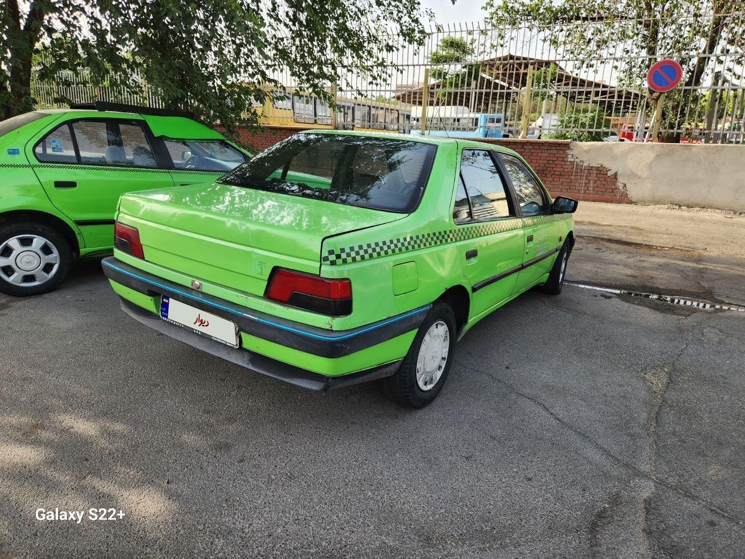 پژو 405 GLX - دوگانه سوز - 1387
