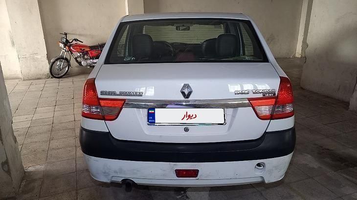 رنو پارس تندر گیربکس JHQ + مولتی مدیا - 1395