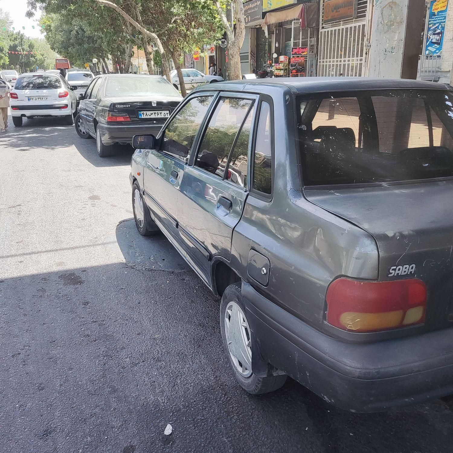 پراید صبا بنزینی - 1387