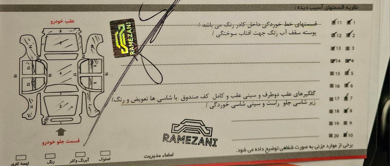 پژو پارس ELX-XU7P سفارشی - 1392