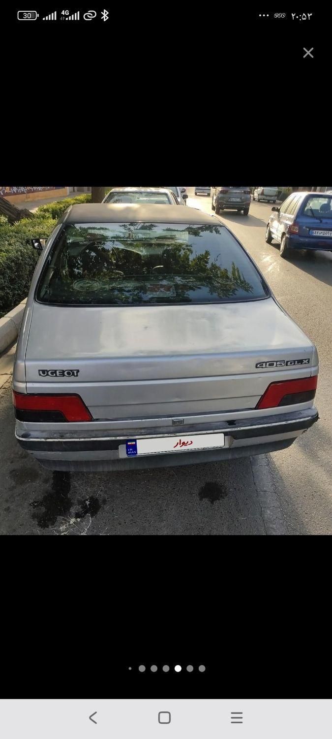 پژو 405 GLX - دوگانه سوز - 1386