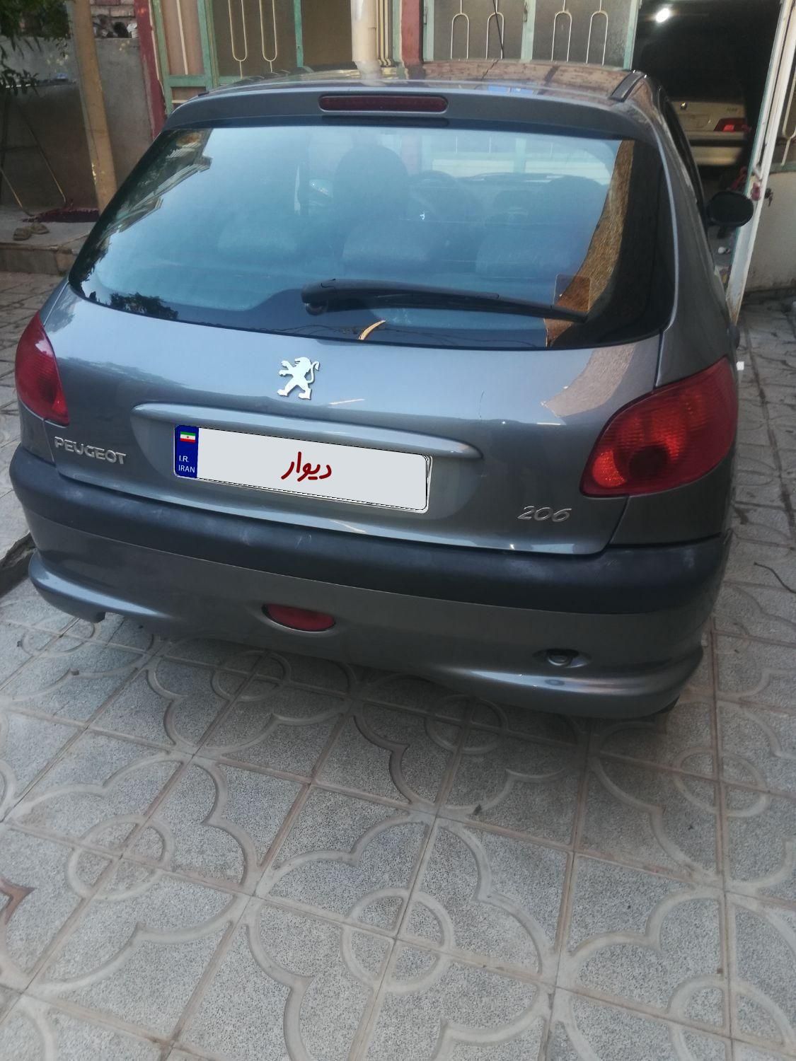 پژو 206 تیپ 2 - 1387