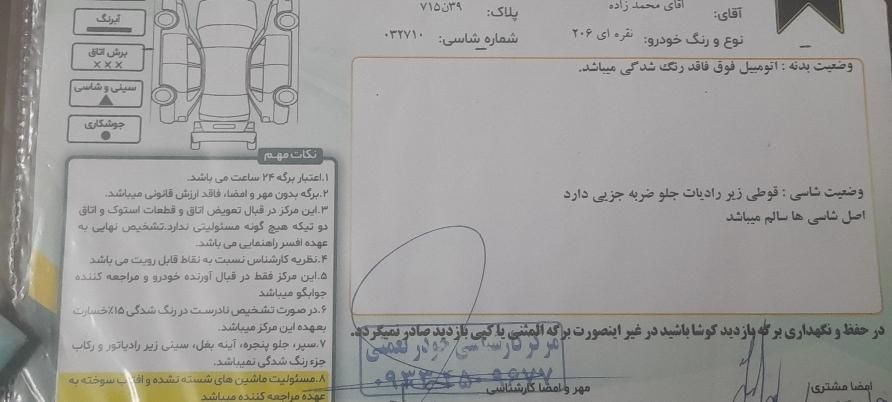 پژو 206 تیپ 2 - 1388
