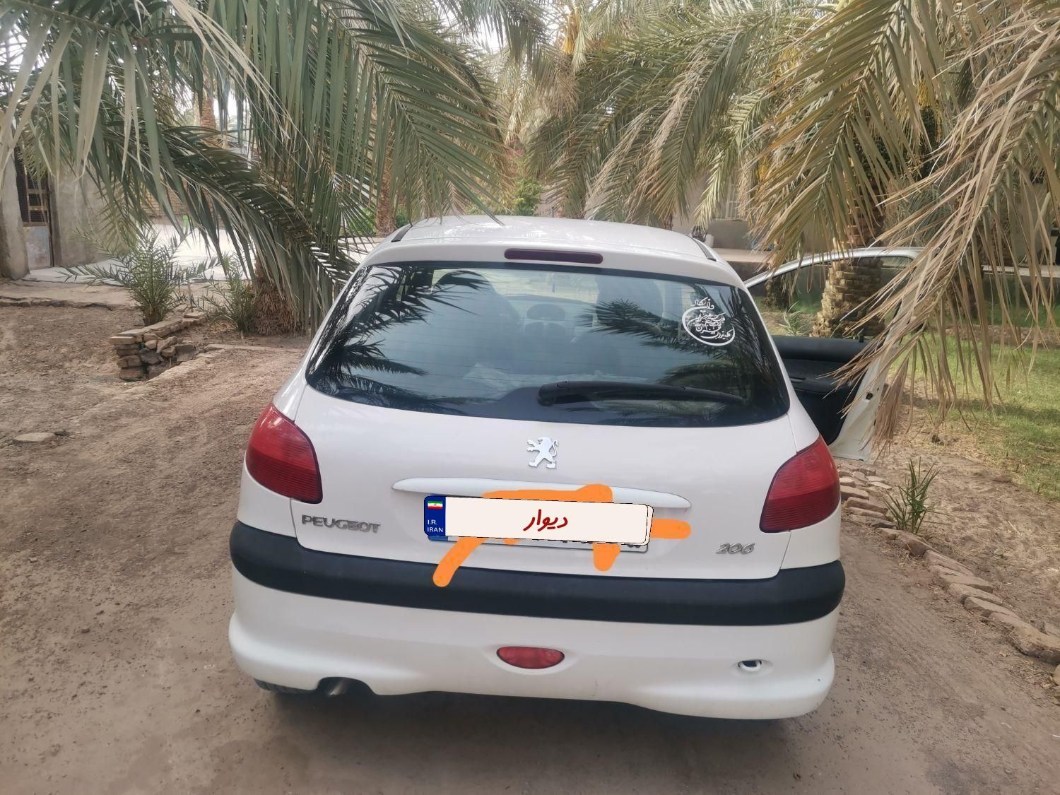 پژو 206 تیپ 2 - 1388