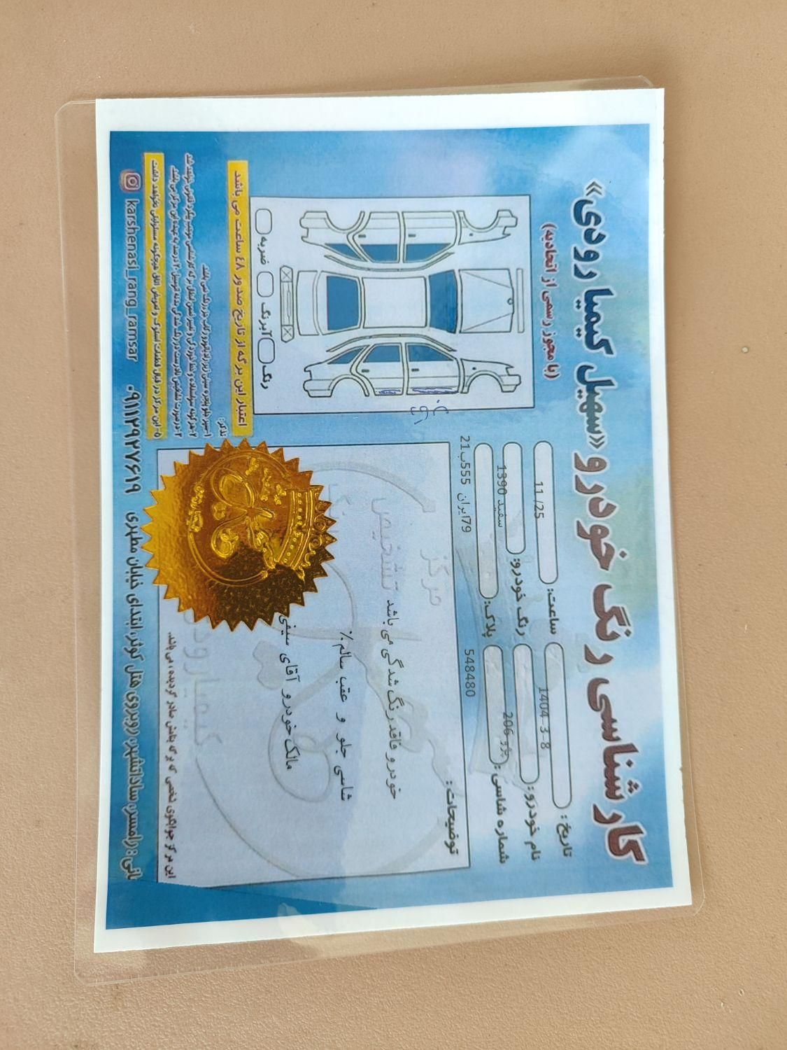 پژو 206 تیپ 2 - 1390
