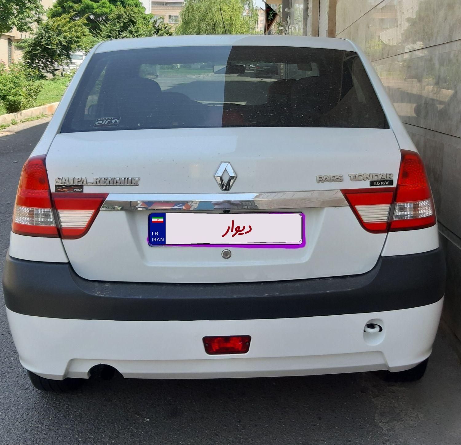 رنو پارس تندر گیربکس JHQ + مولتی مدیا - 1397