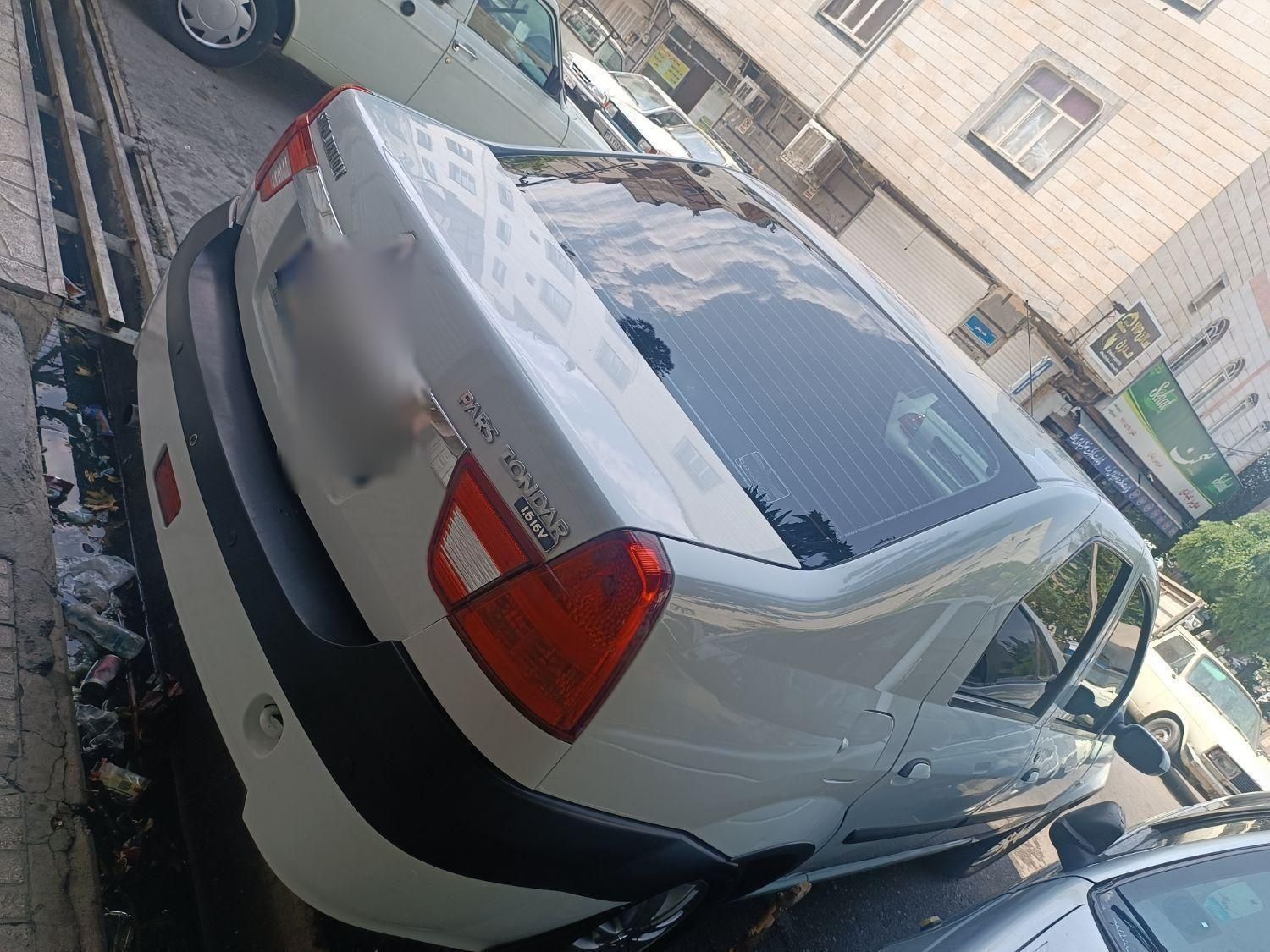 رنو پارس تندر گیربکس JHQ + مولتی مدیا - 1396