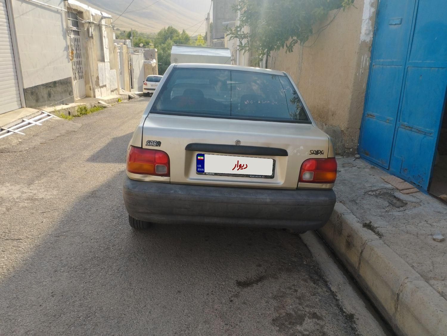 پراید صبا بنزینی - 1386