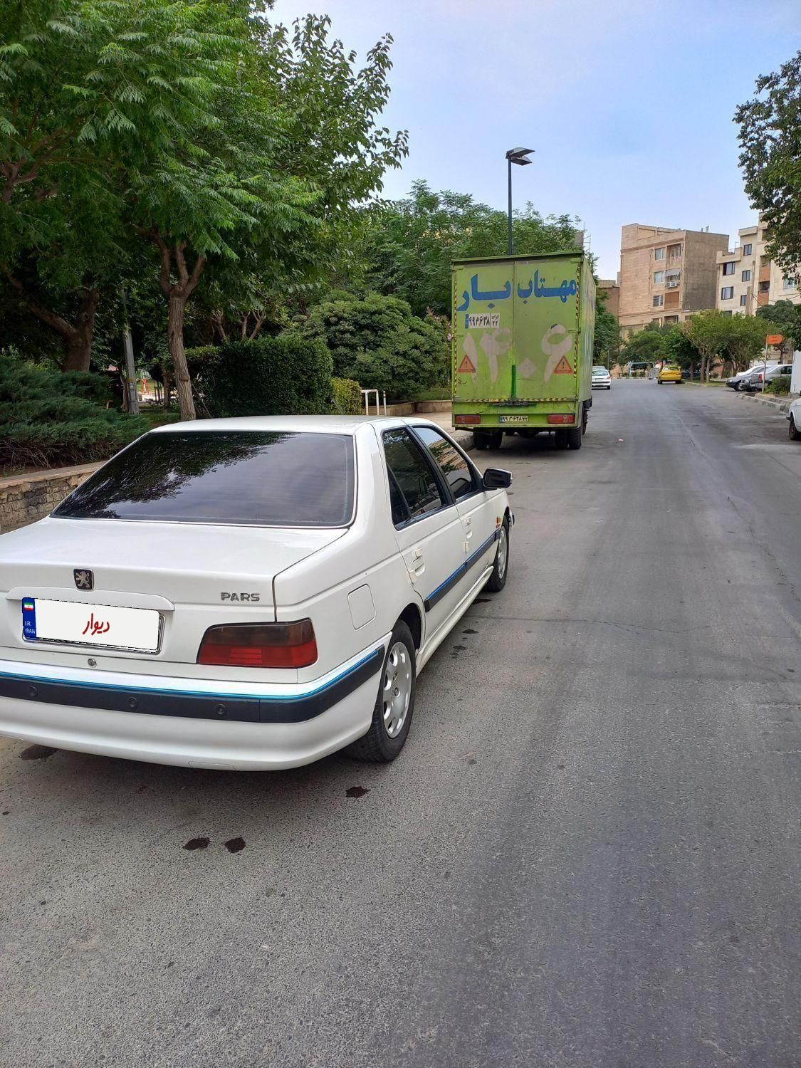 پژو پارس XU7ساده - 1388