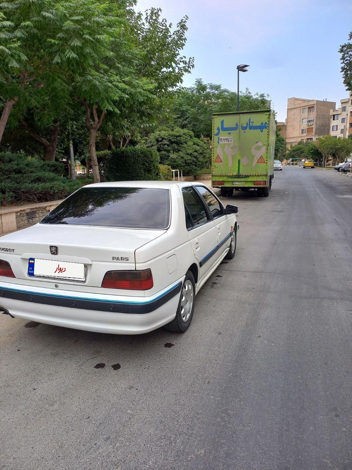 پژو پارس XU7ساده - 1388