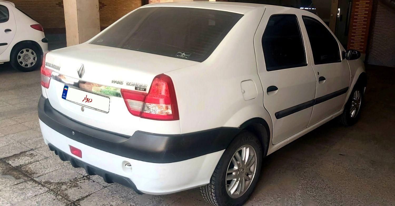 رنو پارس تندر گیربکس JHQ + مولتی مدیا - 1395