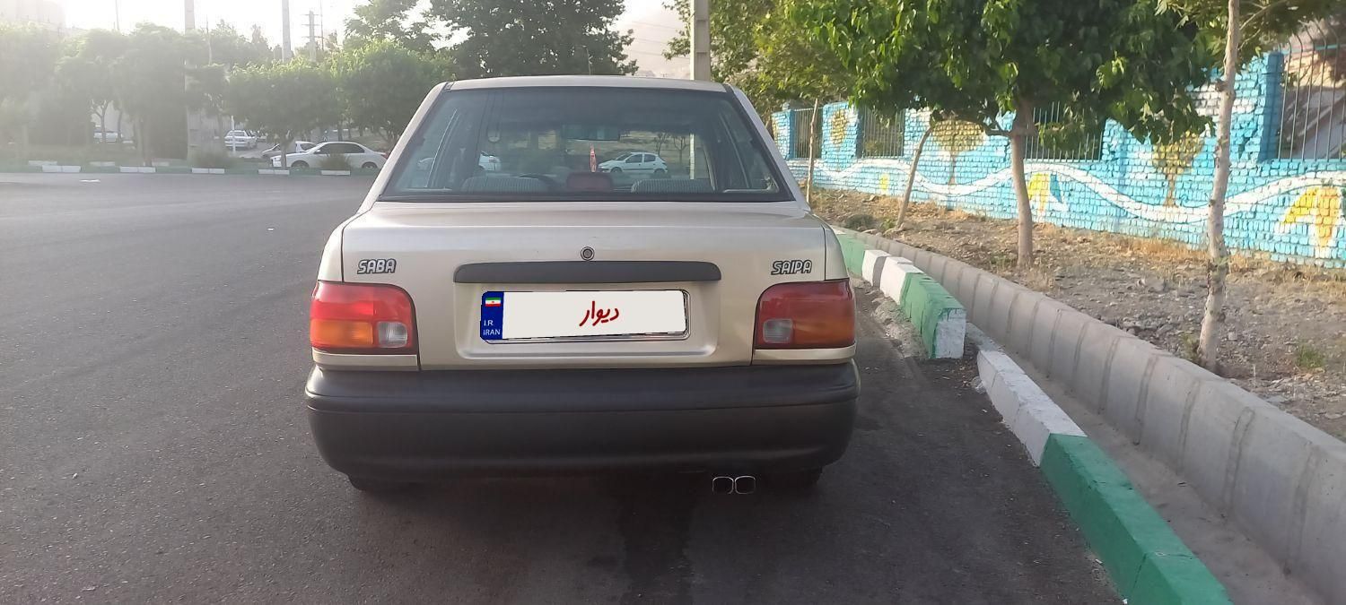 پراید صبا بنزینی - 1386