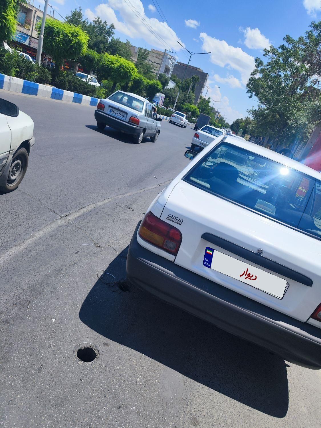 پراید صبا بنزینی - 1386