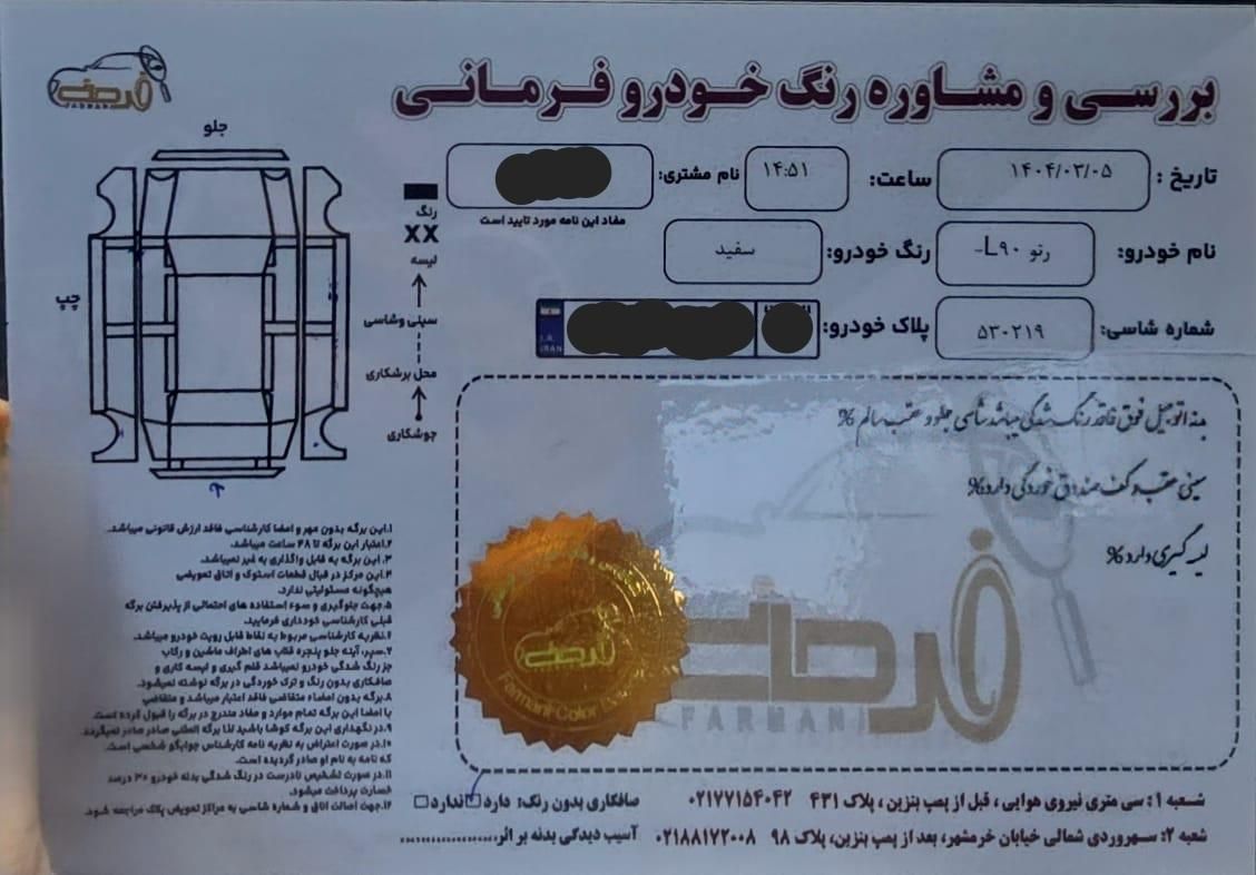 خودرو رنو، تندر 90 آگهی ann_18921429