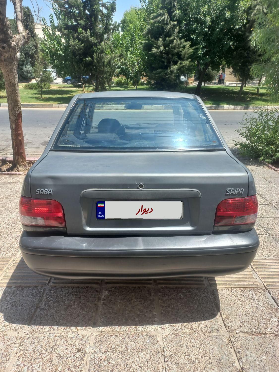 پراید صبا بنزینی - 1387