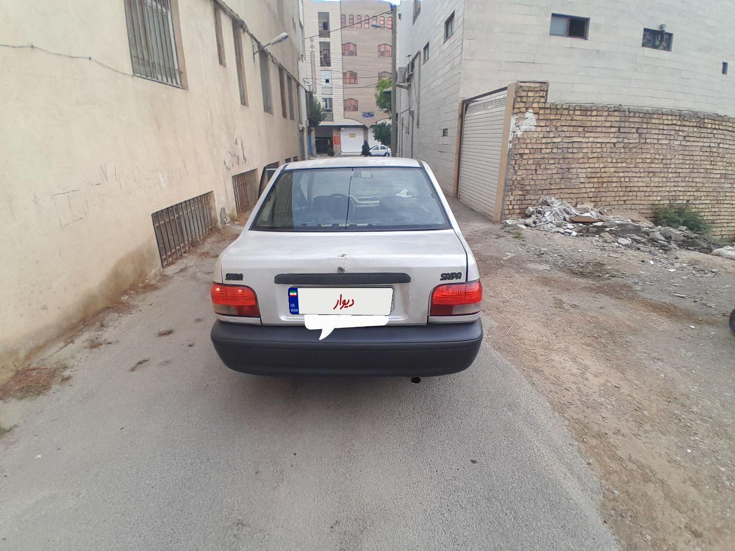 پراید صبا بنزینی - 1386