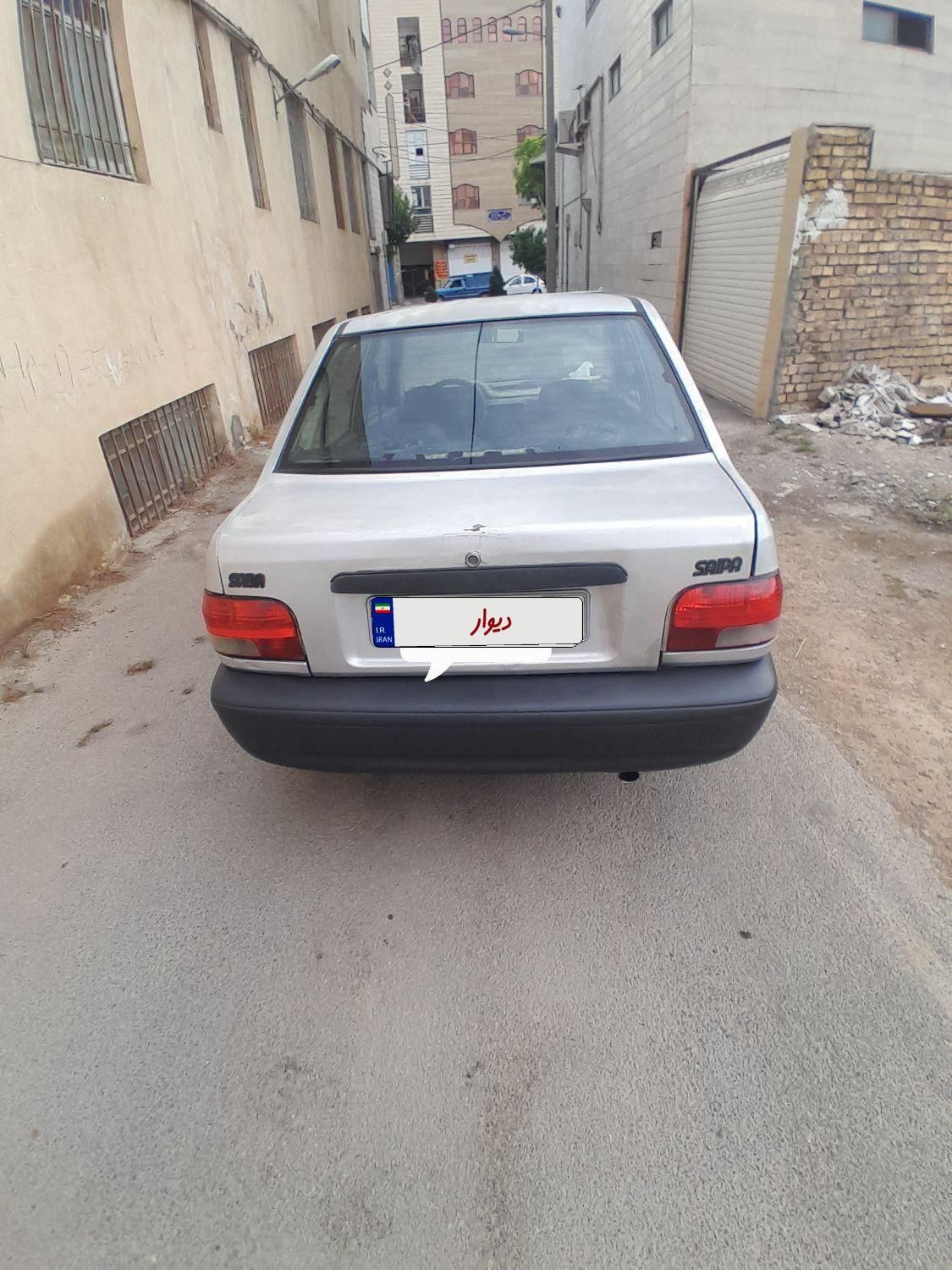 پراید صبا بنزینی - 1386