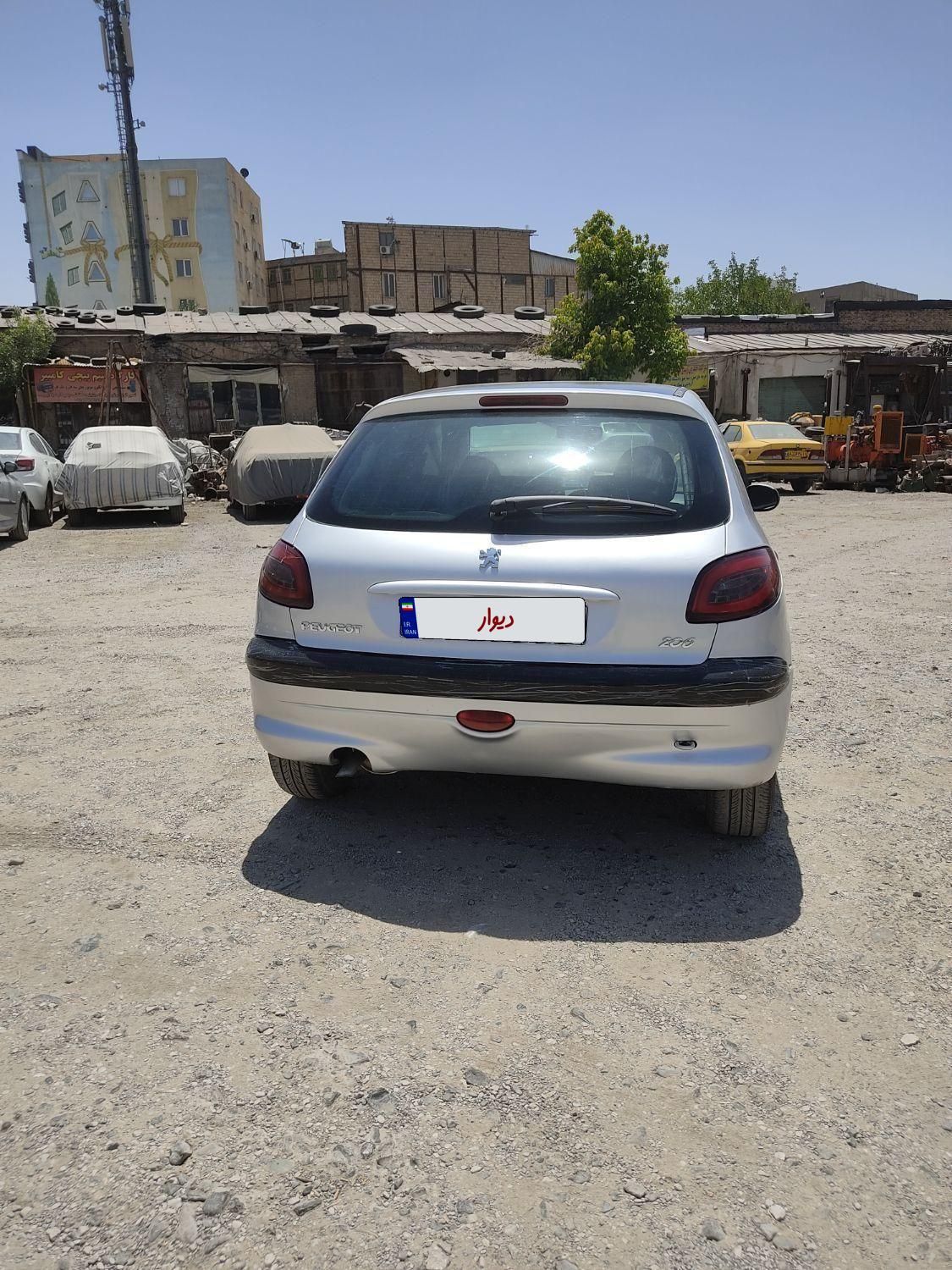 پژو 206 تیپ 2 - 1383