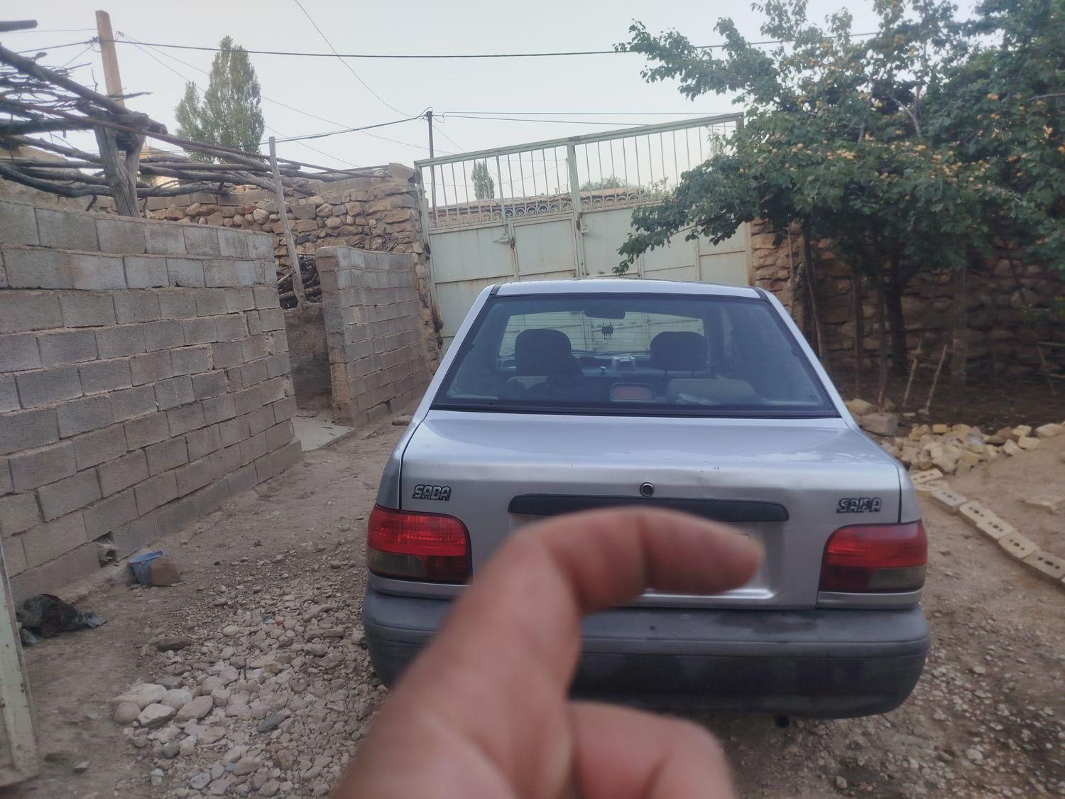 پراید صبا بنزینی - 1386