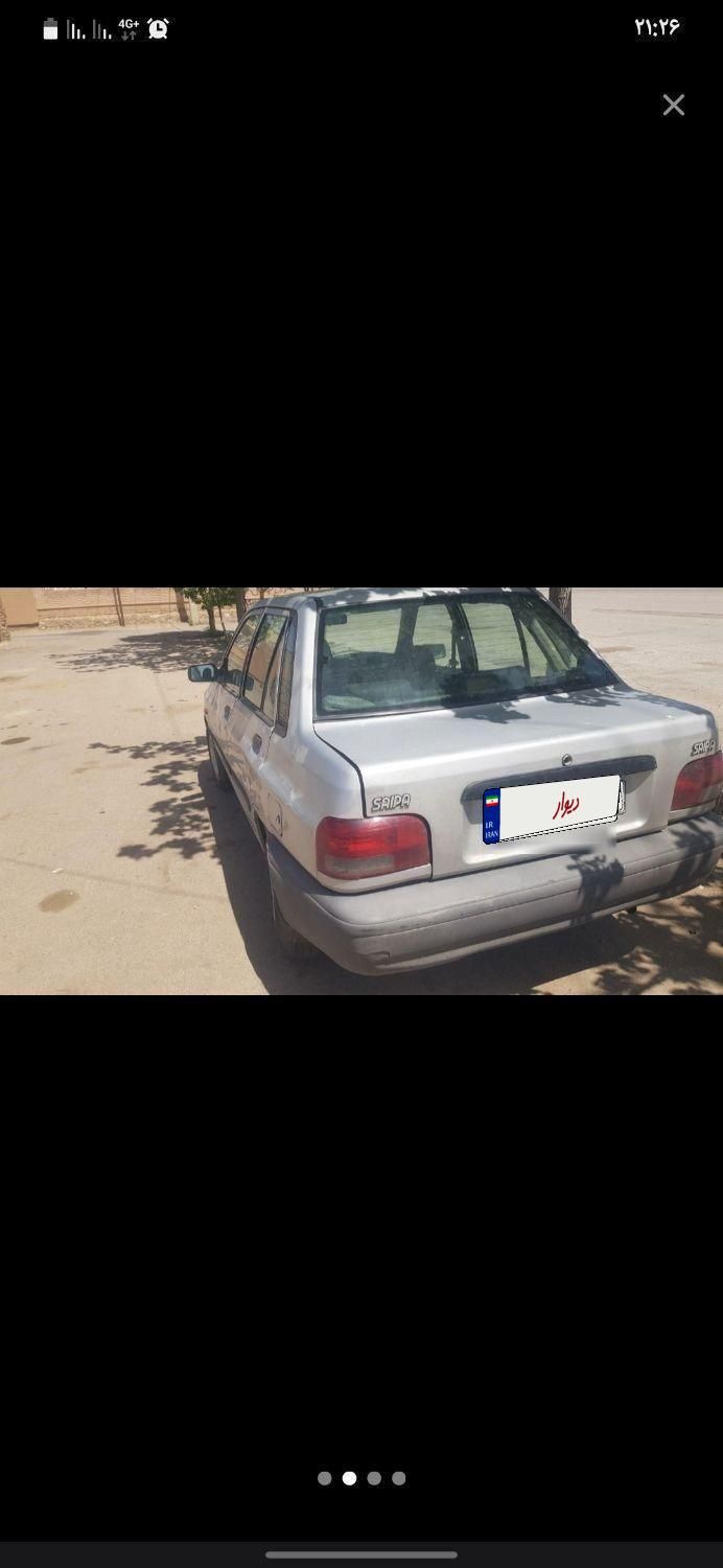 پراید صبا بنزینی - 1386