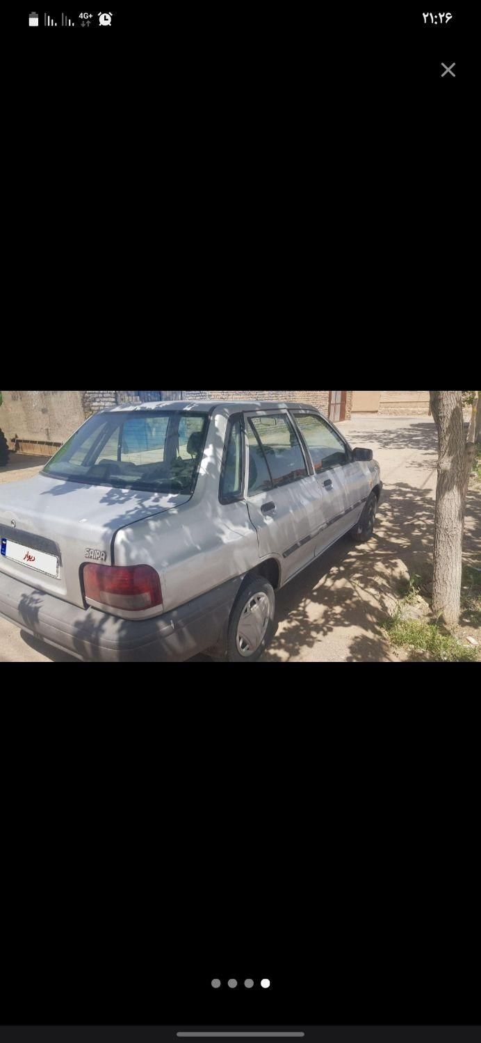 پراید صبا بنزینی - 1386