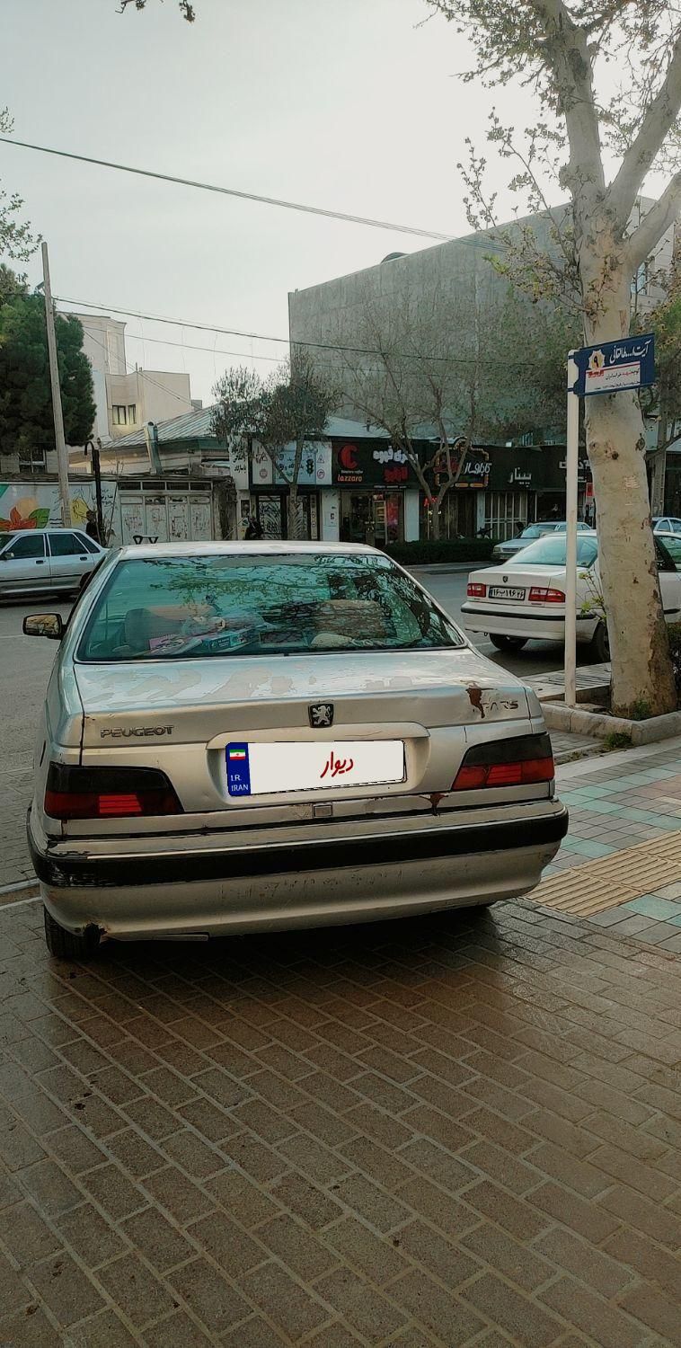 پژو پارس دوگانه سوز - 1387