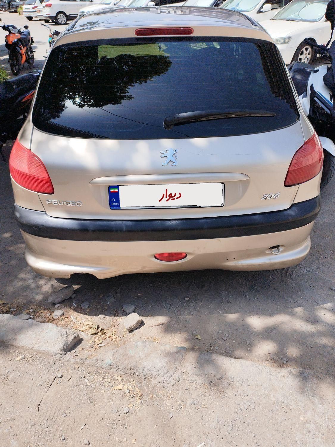 پژو 206 تیپ 2 - 1384
