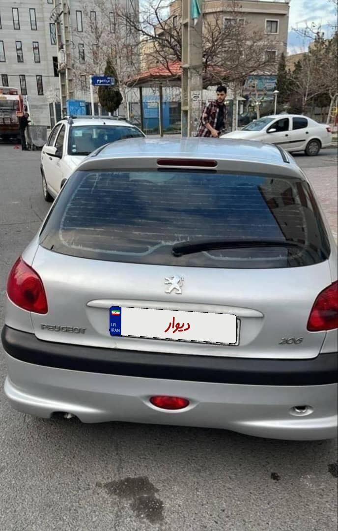 پژو 206 تیپ 2 - 1384