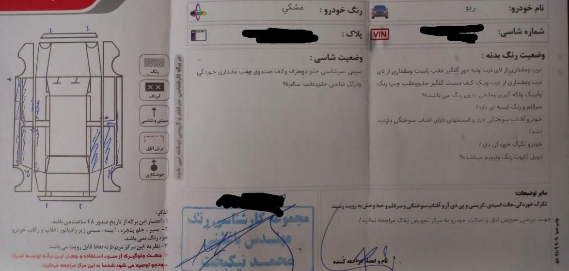 کیا ریو مونتاژ دنده ای LS - 1390