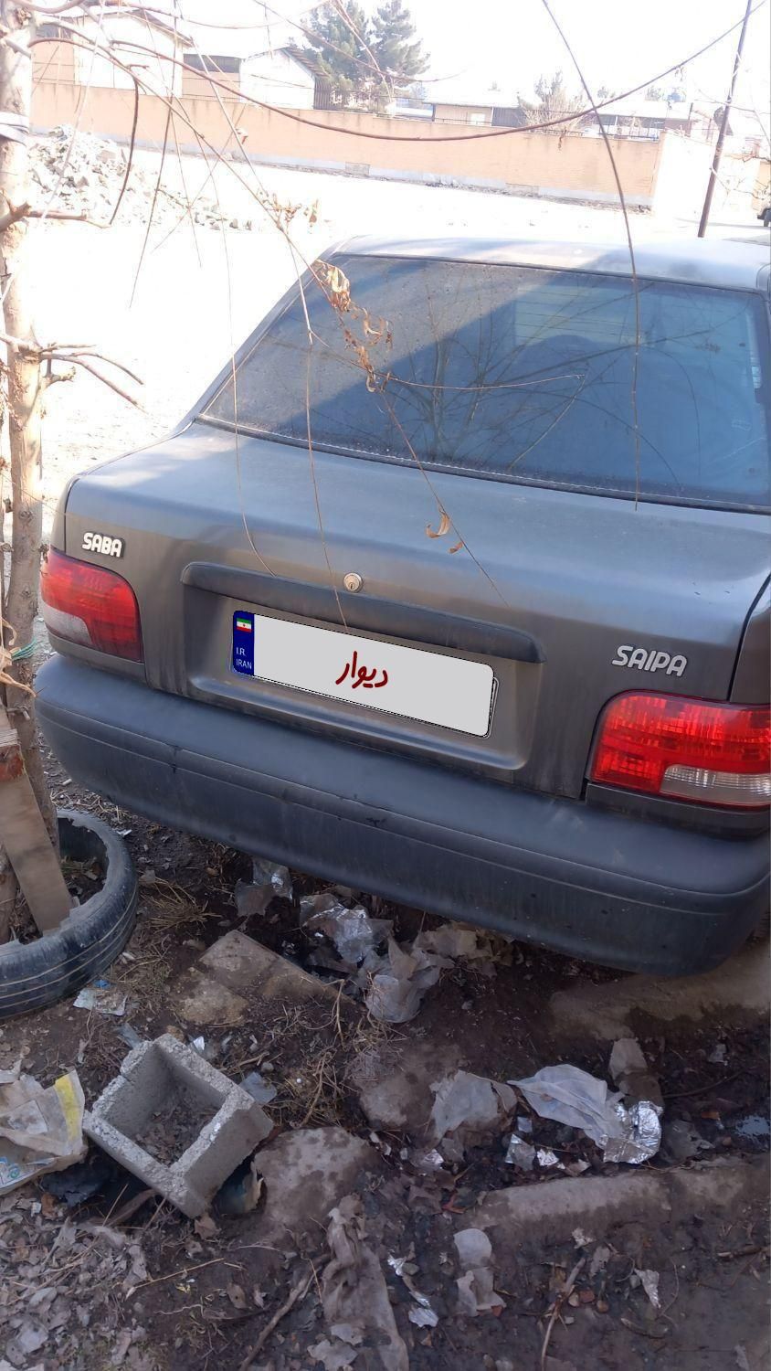 پراید صبا بنزینی - 1384