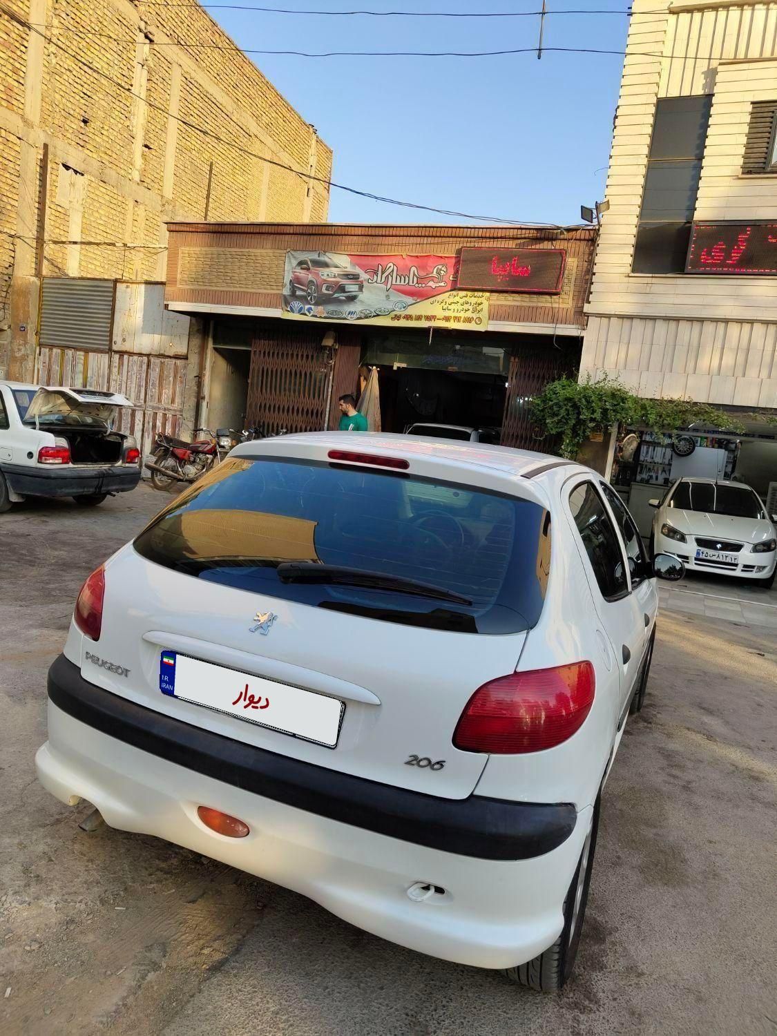 پژو 206 تیپ 2 - 1391