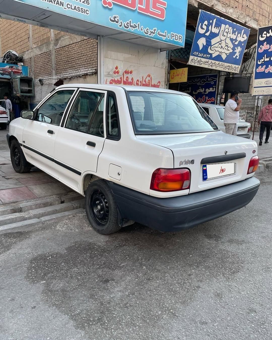 پراید صبا بنزینی - 1387