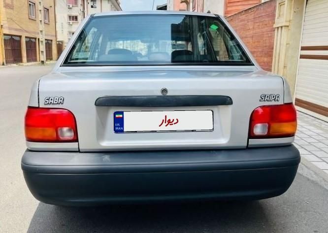 پراید صبا بنزینی - 1386