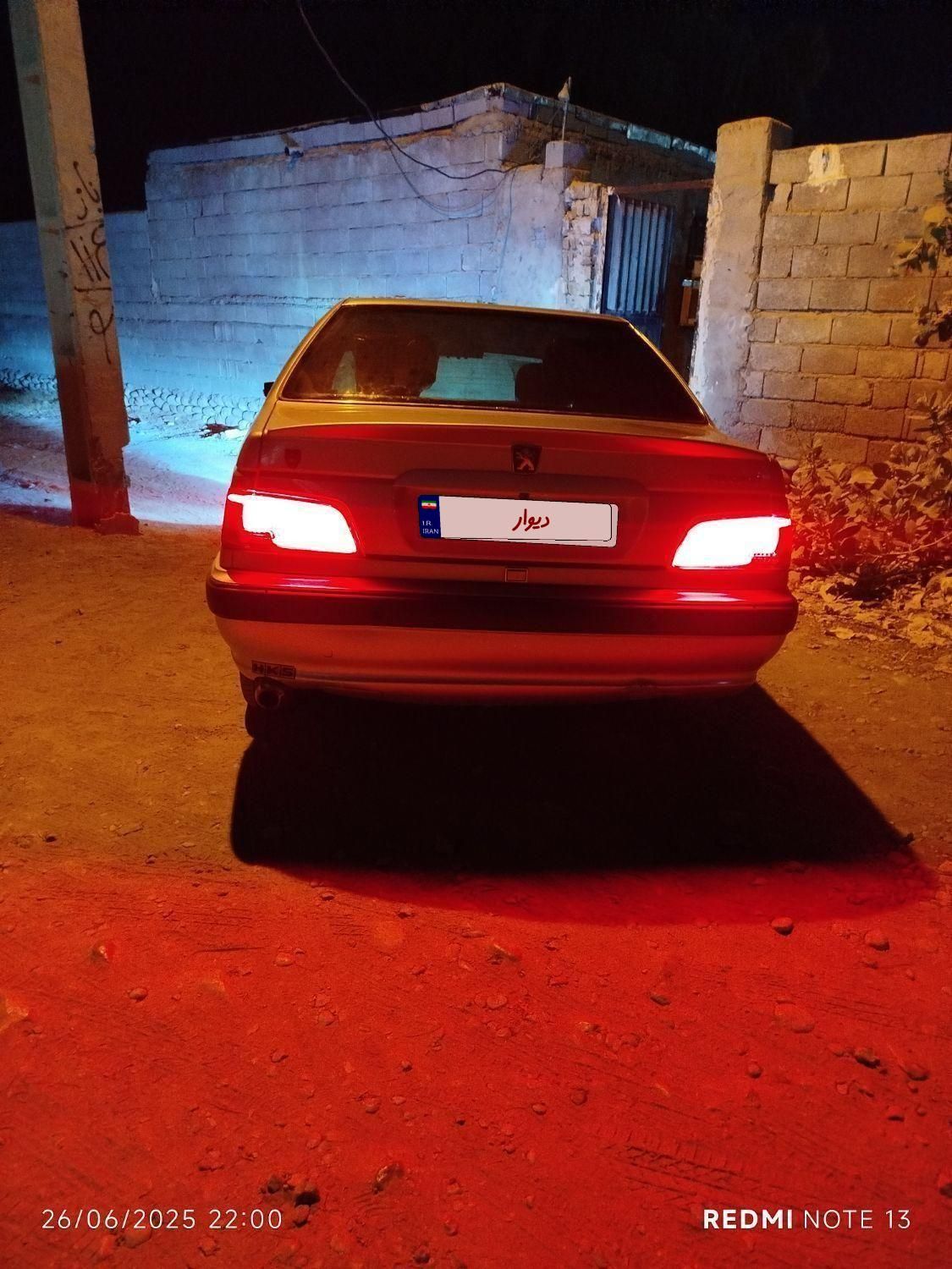پژو پارس سال - 1391