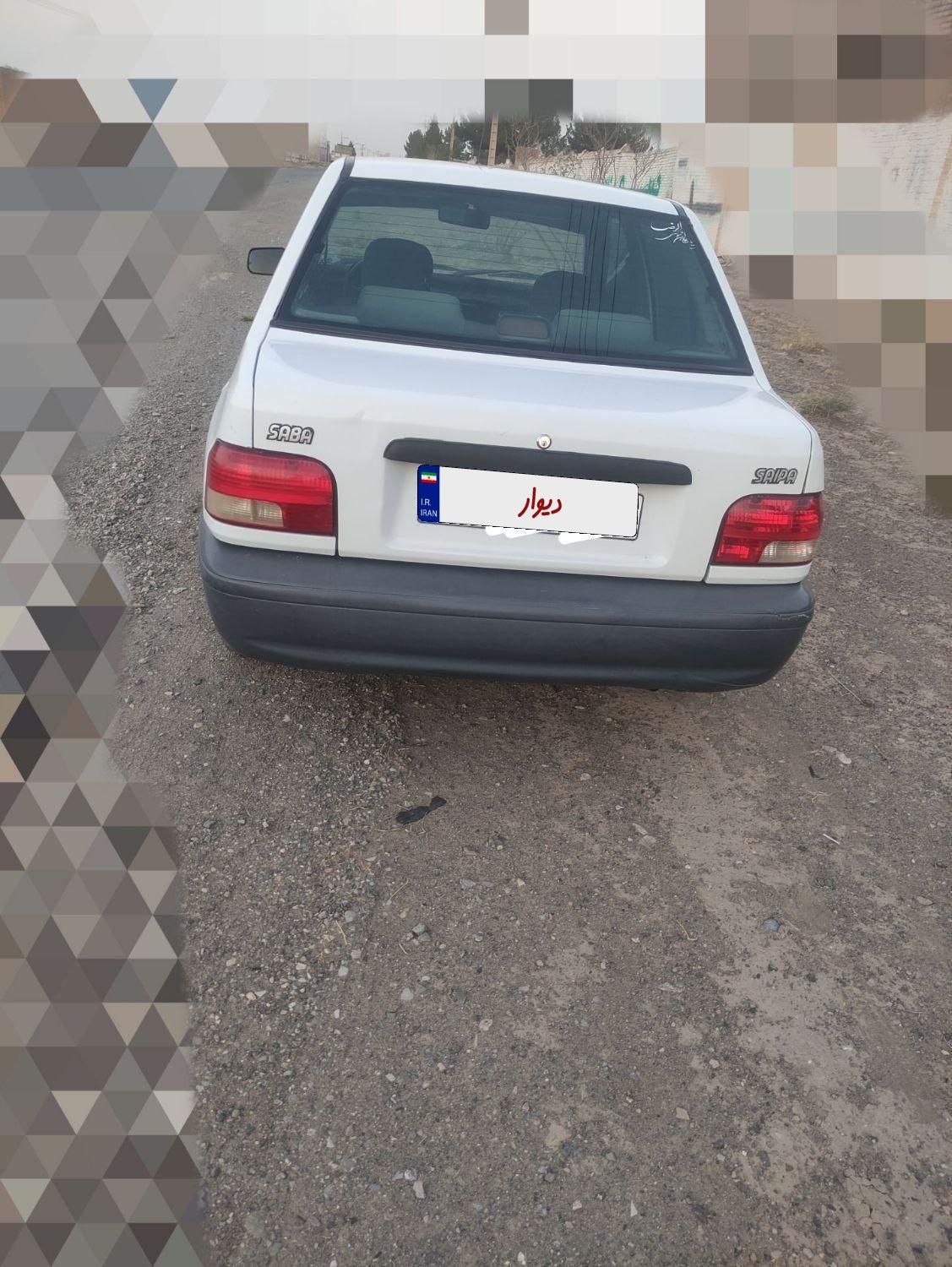 پراید صبا بنزینی - 1387